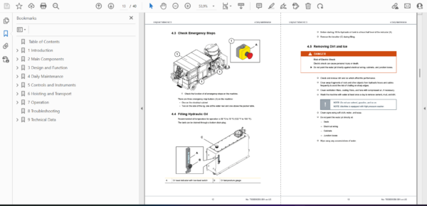 Epiroc Unigrout Flatbed M2 S Operation and Maintenance Manual - Image 3