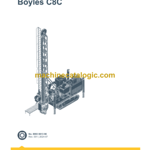 Epiroc Boyles C8C Spare Parts Catalog