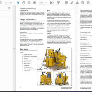 Epiroc Unigrout Flex M Operation and Maintenance Manual