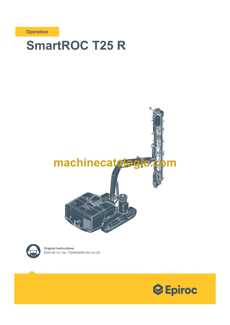 Epiroc SmartROC T25 R Stage V Operation Manual
