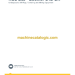 Epiroc RCS Lite - Boomer S1D-DH Underground Drill Rigs, Tunneling and Mining Equipment Control System Manual