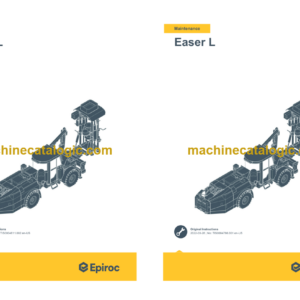 Epiroc Easer L Operation and Maintenance Manual