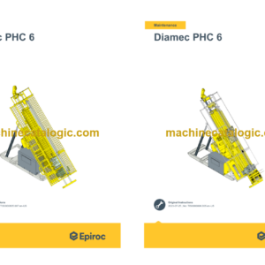 Epiroc Diamec PHC 6 Operation and Maintenance Manual