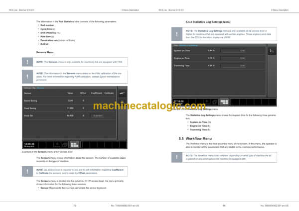 Epiroc RCS Lite - Boomer S1D-DH Underground Drill Rigs, Tunneling and Mining Equipment Control System Manual - Image 3