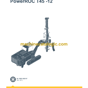 Epiroc PowerROC T45-12 Spare Parts Catalog