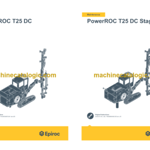 Epiroc PowerROC T25 DC Operation and Maintenance Manual