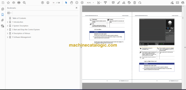 Epiroc SmartROC D50, D55, D60, D65 RCS 6.26 Control System Manual - Image 2