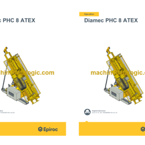 Epiroc Diamec PHC 8 ATEX Operation and Maintenance Manual