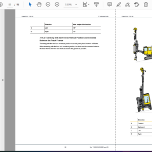 Epiroc PowerROC T25 DC Operation and Maintenance Manual