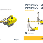 Epiroc PowerROC T25DC and PR T25E Operation and Maintenance Manual