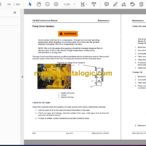 Atlas Copco DM-M3E Operation Manual