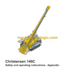 Epiroc Christensen 140C Operation Manual