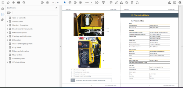 Epiroc Welldrill 3062 Operation and Maintenance Manual - Image 4