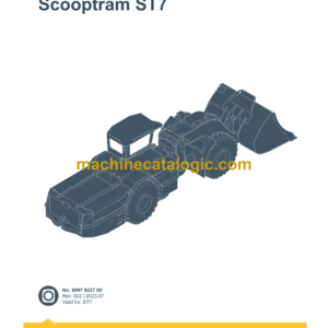 Epiroc Scooptram ST7 Spare Parts Catalog