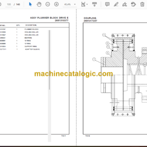 Epiroc Feeder Breaker SCH200 LH Spare Parts Catalog