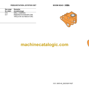 Epiroc PowerROC D45 China IV Spare Parts Catalog