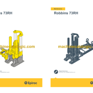 Epiroc Robbins 73RH Operation and Maintenance Manual