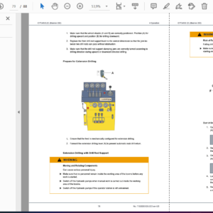 Epiroc CYTJ45 (A) (Boomer S1K) Operation and Maintenance Manual