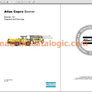 Atlas Copco Drilling and Mining Equipment Diagrams and Drawings Manual – Full Model PDF (39.4 GB)