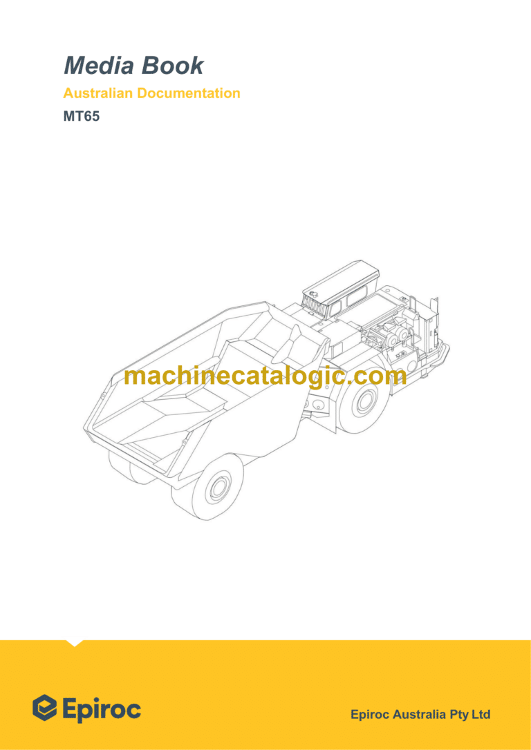 Epiroc Minetruck MT65 Component Removal and Installation Instructions