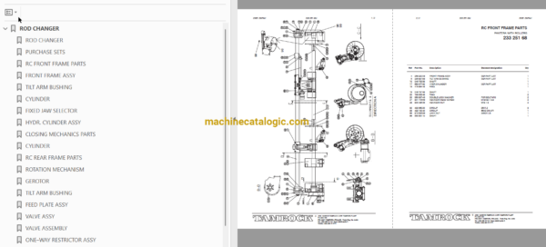 Sandvik Pantera 1500 Drill Rig Tamrock Toolman (Operation, Maintenance, Technical, Spare Parts Manual) - Image 4