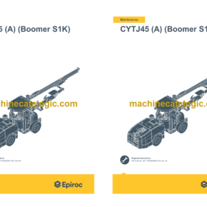 Epiroc CYTJ45 (AN) Operation and Maintenance Manual