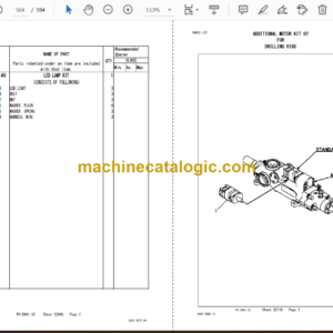 Epiroc PowerROC PT25DC-10SF YOK-R31 Spare Parts Catalog