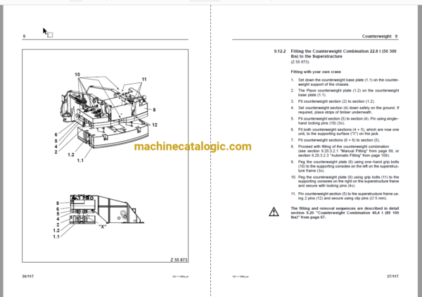 Terex AC120-1 120t Crane Operator's Manual - Image 2