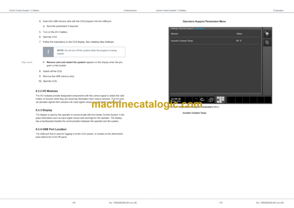 Epiroc Carrier Control System 1.5 Battery Control System Manual - Image 3