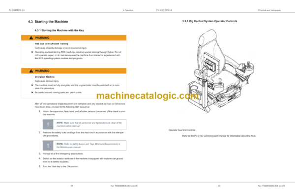 Epiroc Pit Viper PV-316D RCS 5.6 Operation Manual - Image 4