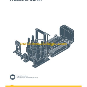 Epiroc Robbins 92RH Control System Manual