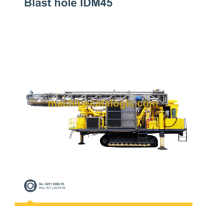 Epiroc Blast Hole Drills IDM45 Spare Parts Catalog