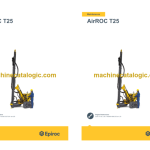 Epiroc AirROC T25 Operation and Maintenance Manual