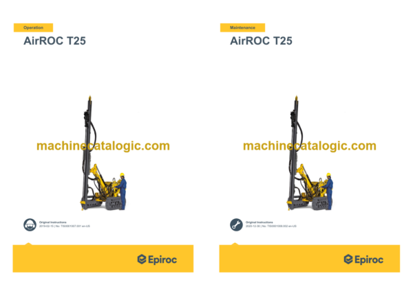 Epiroc AirROC T25 Operation and Maintenance Manual