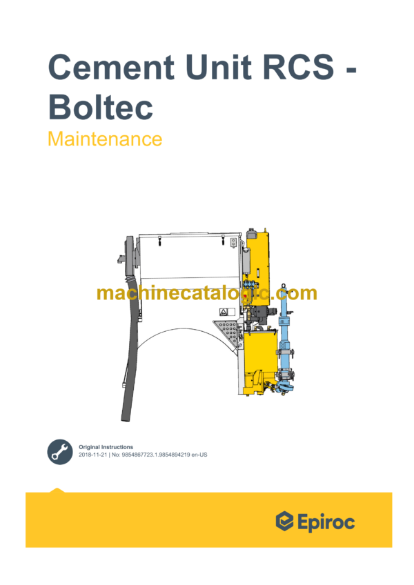 Epiroc Robbins 44RH Control System Manual