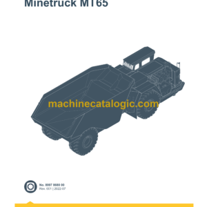 Epiroc Minetruck MT65 Spare Parts Catalog