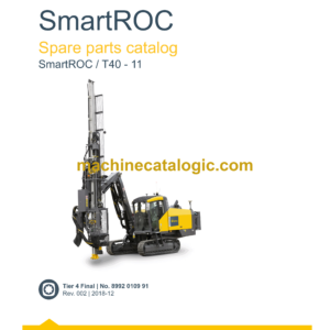 Epiroc SmartROC T40-11 Spare Parts Catalog