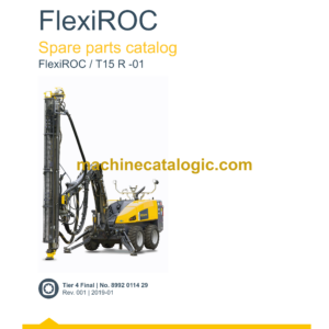 Epiroc FlexiROC T15 R-01 Spare Parts Catalog