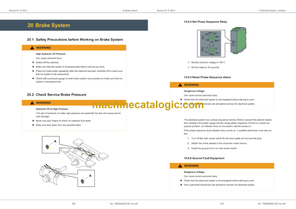 Epiroc Boomer M1 D, M2 D BUT 36 Tier III A Maintenance Manual - Image 3