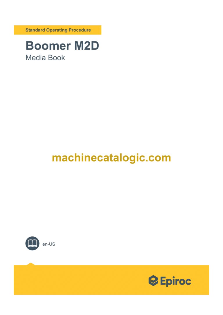 Epiroc Boomer M2D Component Removal and Installation Instructions