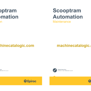 Epiroc Scooptram Automation Operation and Maintenance Manual