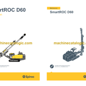 Epiroc SmartROC D60 Stage V Operation and Maintenance Manual