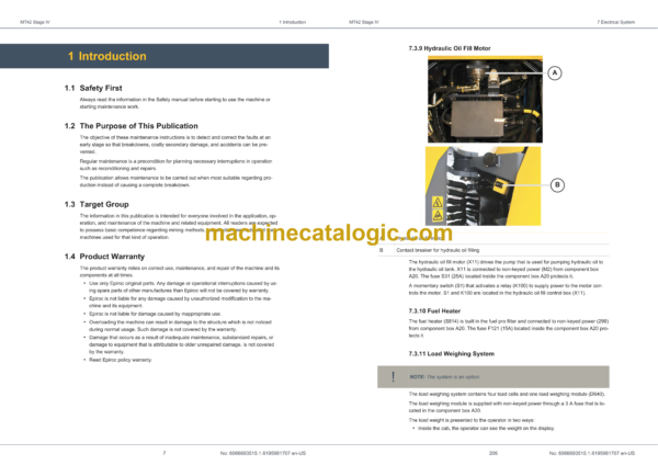 Epiroc Minetruck MT42 Stage IV Maintenance Manual - Image 3