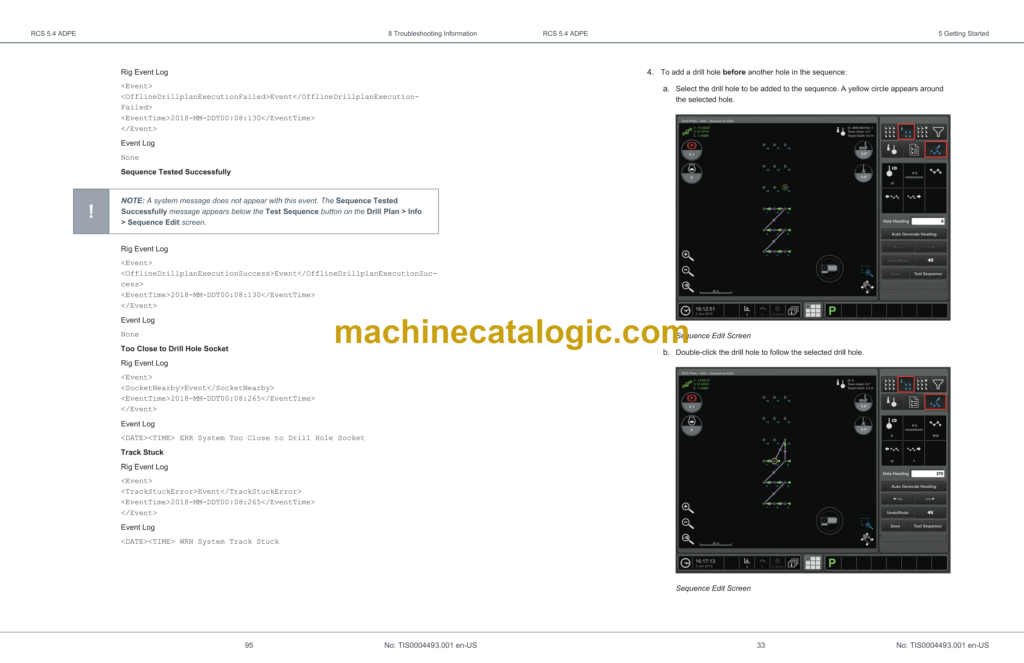 Epiroc RCS 5.4 ADPE Control System Manual