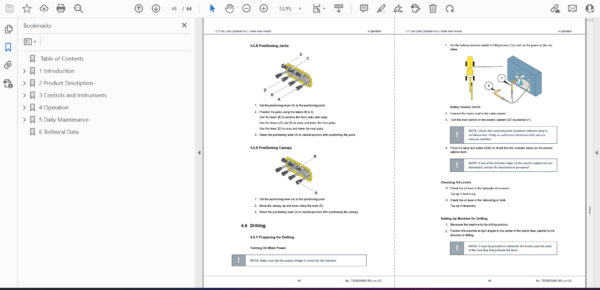 Epiroc CYTJ45 (K) (Boomer K111) Operation and Maintenance Manual - Image 3