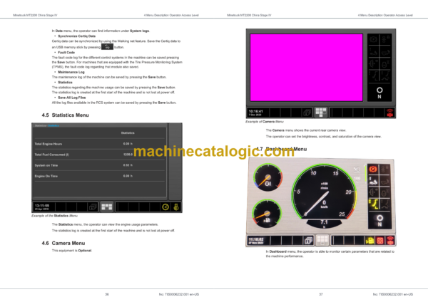 Epiroc Minetruck MT2200 China Stage IV Control System Manual - Image 4