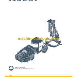 Epiroc Simba SM60 S Operation Manual