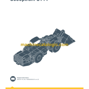 Epiroc Scooptram ST14 Battery Control System Manual