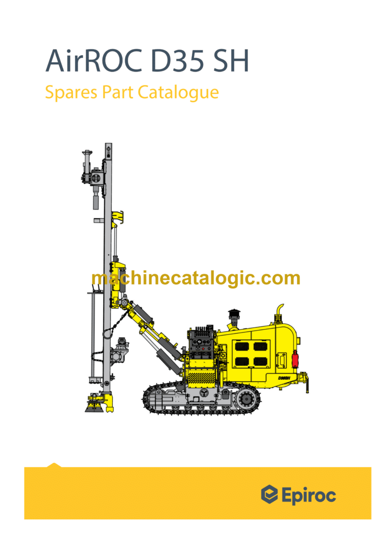 Epiroc AirROC D35 SH Spare Parts Catalog