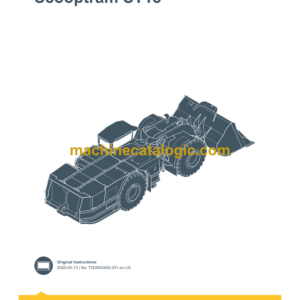 Epiroc Scooptram ST18 Control System Manual